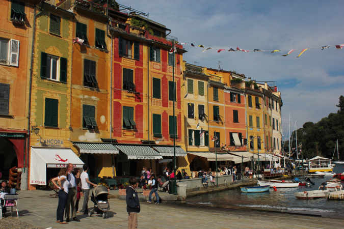 Der Hafen von Portofino