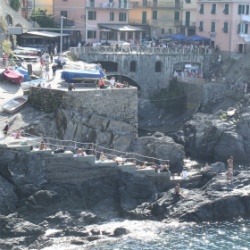 Strand von Manarola