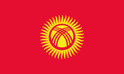 Kirgistan Nationalflagge