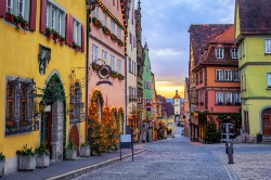 Stadt in Rothenburg
