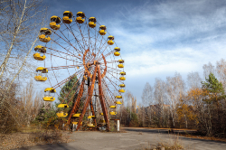 Riesenrad in Pripyat