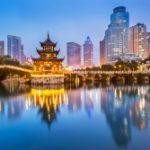 Guiyang in der Nacht