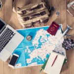 Planungsmaterial für Urlaub