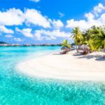 Strand und Meer auf Bora bora