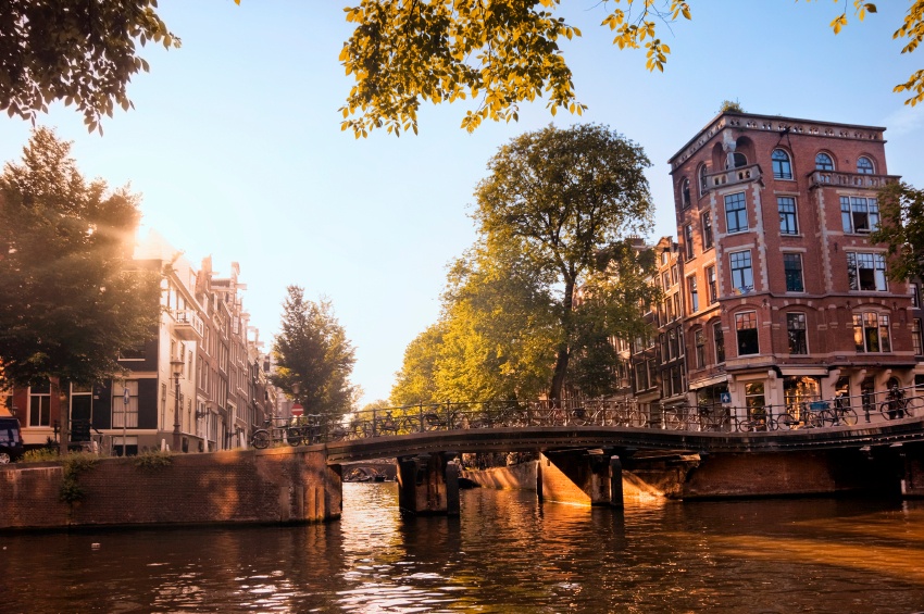 Brücke in Amsterdam