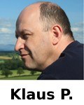 Klaus geht gerne wandern