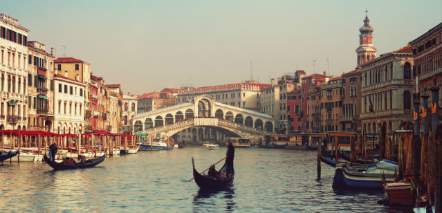 Venedig liegt nah an Jesolo und kann schnell besucht werden.